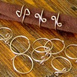 Wire wrap rings - I have sold a ton of these at art and craft shows!