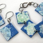 Christmas sticker jewelry set by Rena Klingenberg