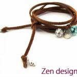 Karma Wrap with Lampwork
by Lisa Lee