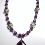 Purple Passion Necklace by Danica Losich