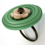 Flower Power Wire Ring Tutorial by Rena Klingenberg