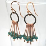 Waterfall Earrings Tutorial by Rena Klingenberg