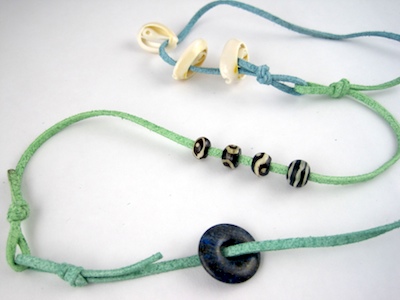 make a wrap bracelet or necklace by Rena Klingenberg