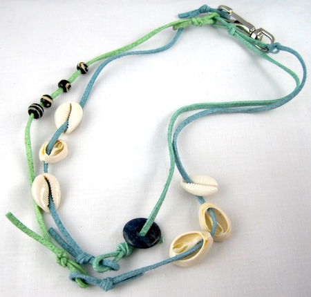Make a wrapped necklace tutorial