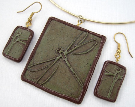 dragonfly-jewelry-set Dragonfly jewelry set