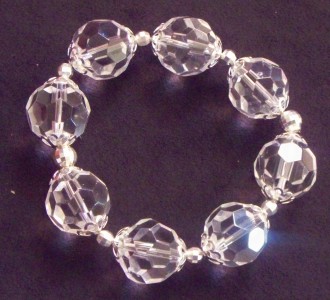sharon-love-Chunky-Crystal-Stretch-Bracelet