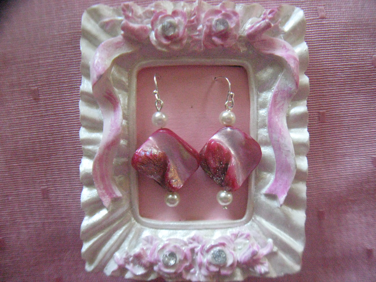 Mini Picture Frame Earring Displays Jewelry Making Journal