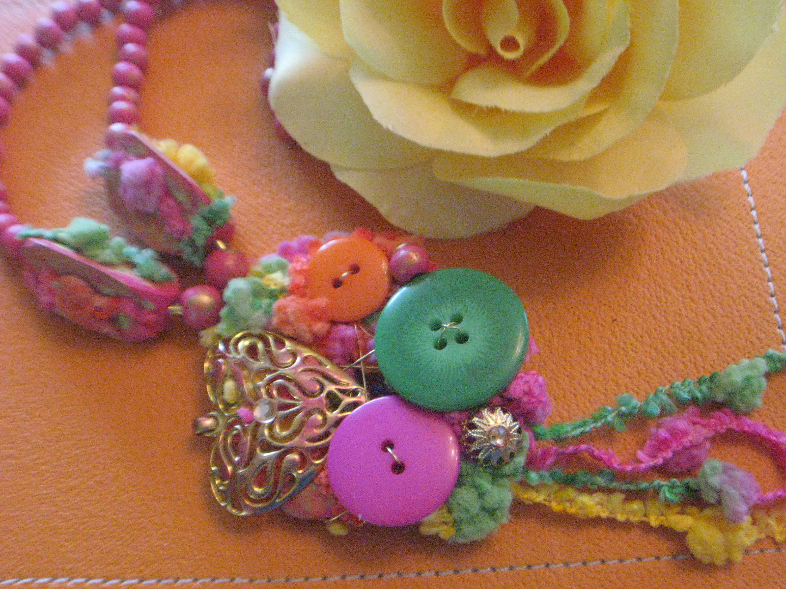 “Ci Ci” A Tropical YarnWrapped Jewelry Collection Jewelry Making