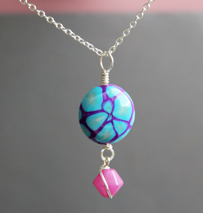 Pendant in Polymer Clay Jewelry Making Journal