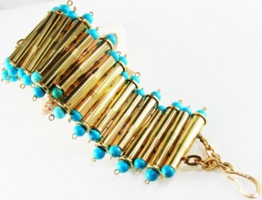 Bullet Shell Beaded Bracelet by EspritMystique