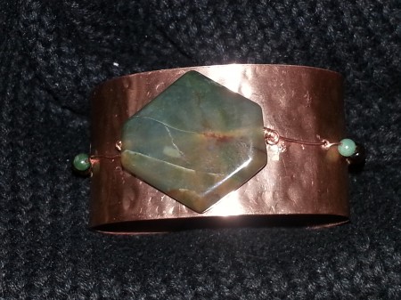 copper & jade ... I love the combination of these. 