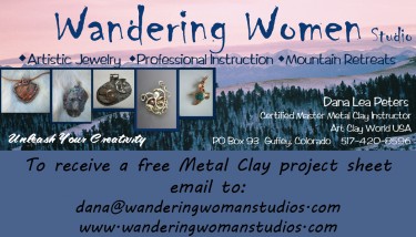wandering woman business card