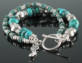 South by Southwest Bracelet by Andrea Tanner, Peluche Designs