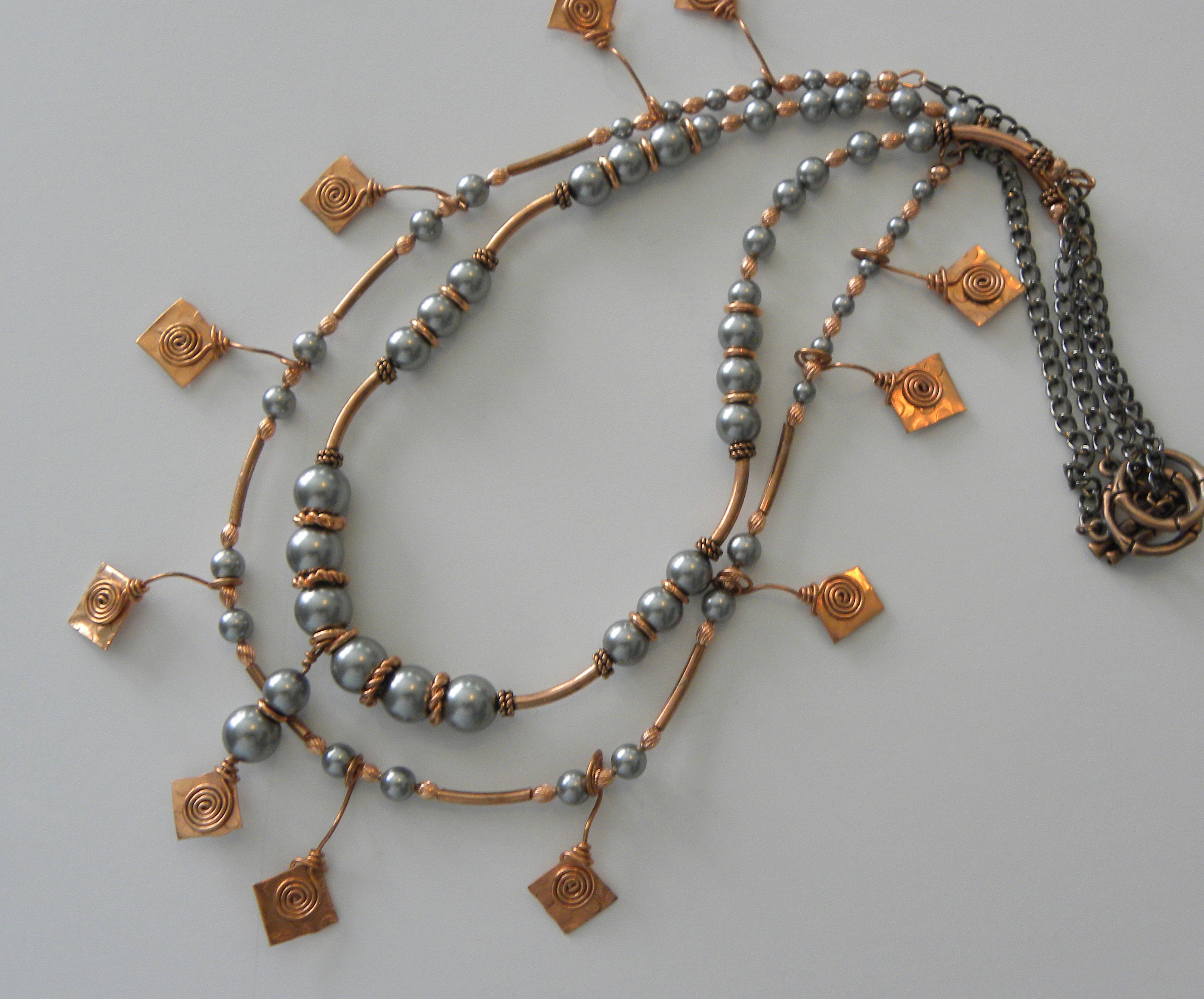 Pearls & Copper 2Fer Jewelry Making Journal