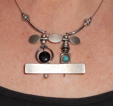 LBijoux Funky Abstract Necklace 