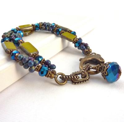 Avocado Blue Bracelet