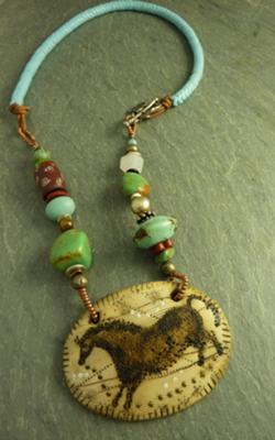 Pony Medallion Necklace