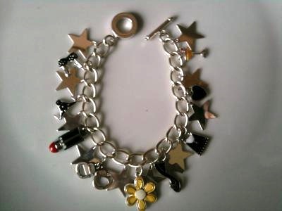 Sex and The City Chick Flick Charm Bracelet