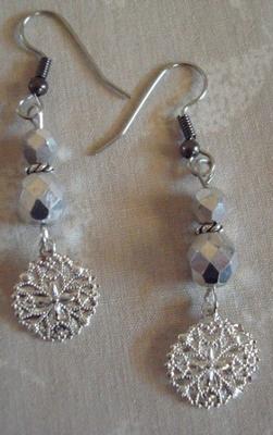 Snow Flake Earrings