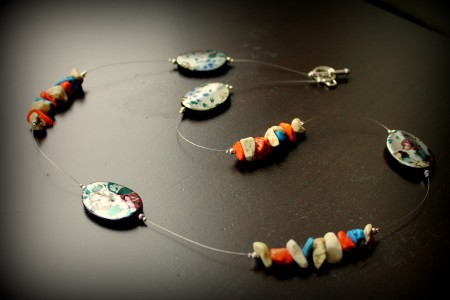 Floating Around - Necklace by Rups Creations