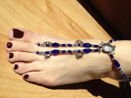 Turtle Paradise Barefoot Sandal