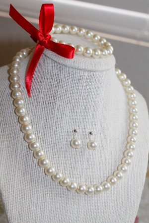Glass Pearl Set