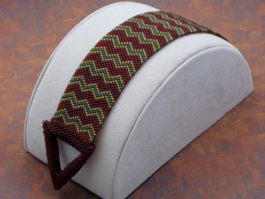 Peyote Stitch Cuff Bracelet