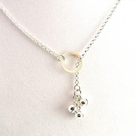 Lariat Bell Necklace