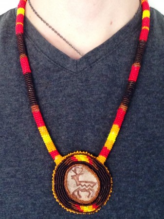 Elk medallion 