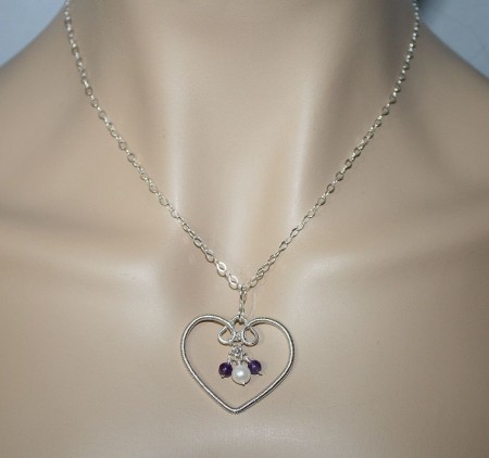 My heart pendant in action