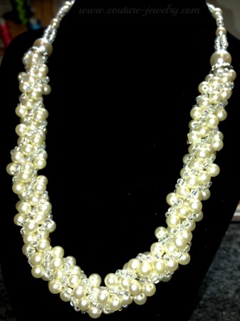 Pearl Spiral Necklace
