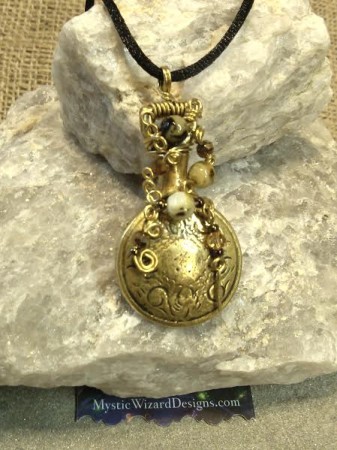 KFrancis: Antique Hardware to Pendant 1