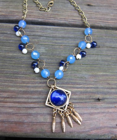 "Cosmic Eye" Necklace Close-Up