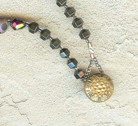 Victorian Charm necklace clasp