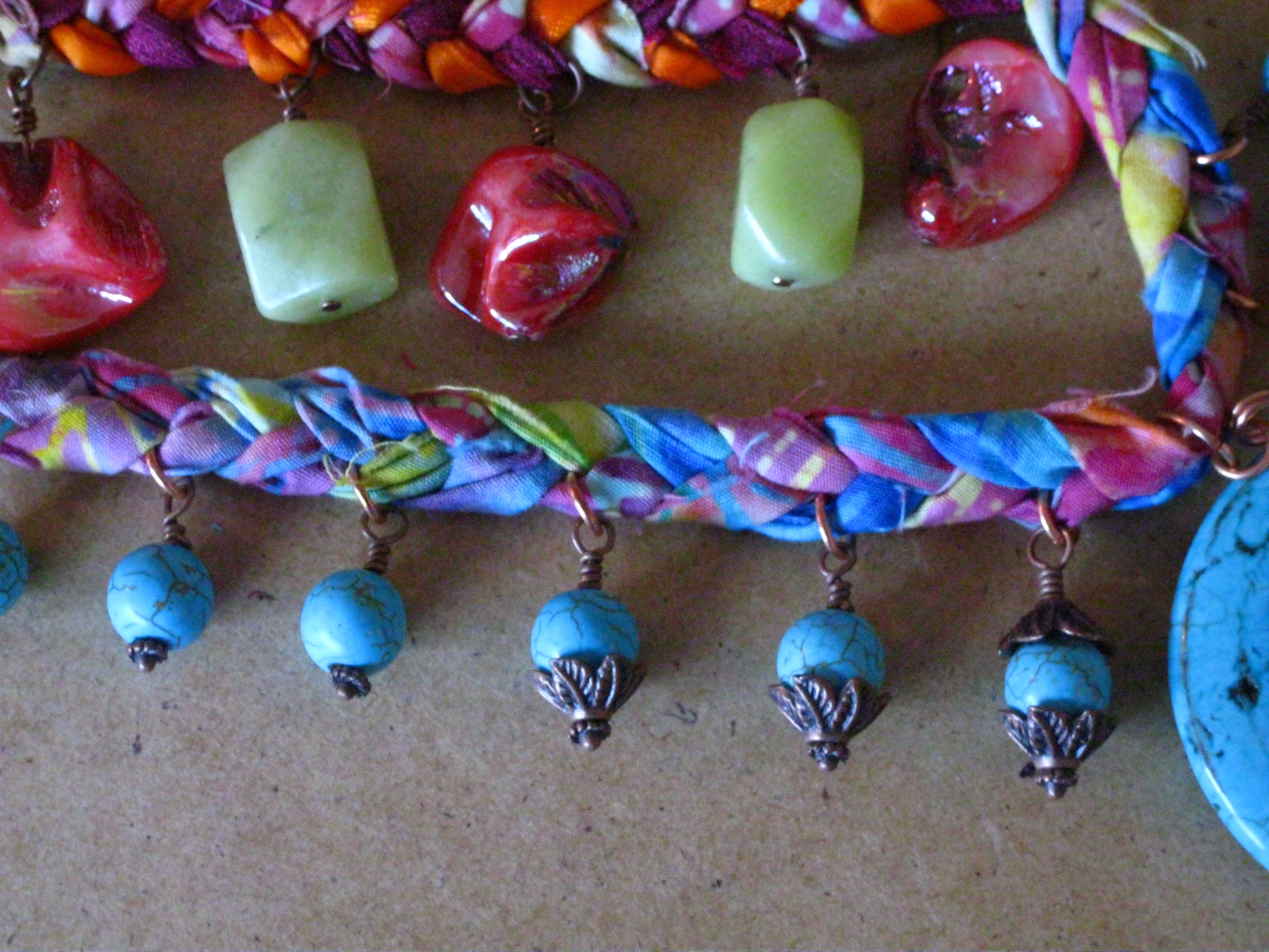 Turquoise Dreams Mixed Media Necklace Tutorial Jewelry Making Journal