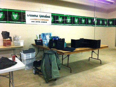 4:50 a.m., my first look at the setup, ready to start figuring this out