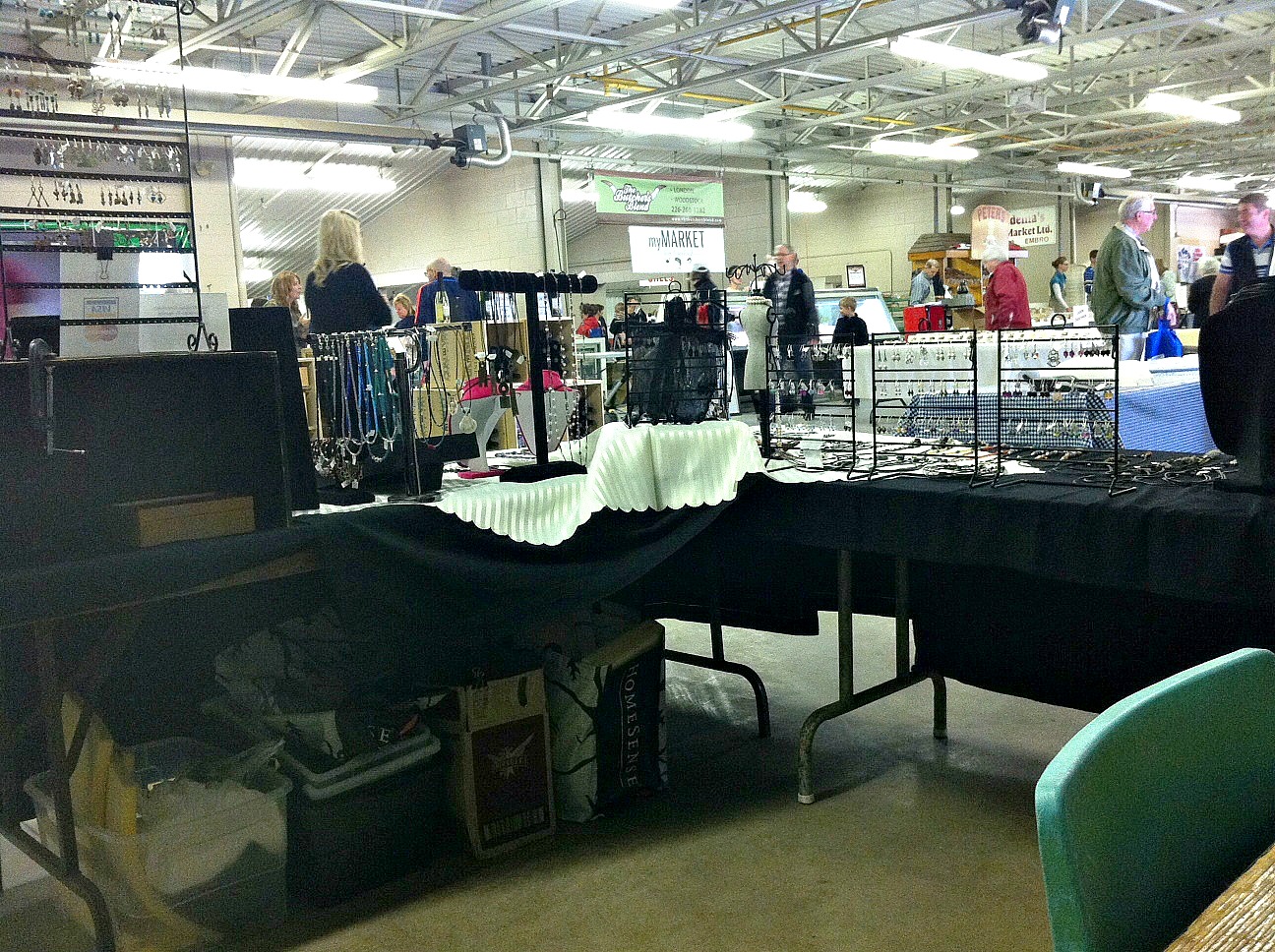 From One Table to Three at the Saturday Market Jewelry