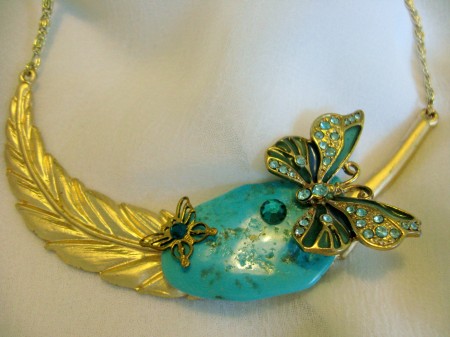 "Butterfly Warming" Necklace