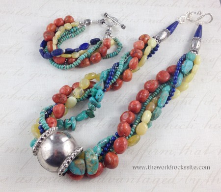 A matching bracelet