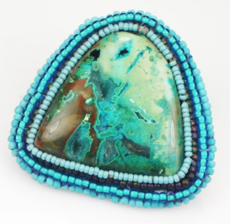 Another Sonoran Sunrise stone that reminds me of the Caribbean Sea