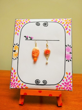 Asymmetrical Earrings by Nidhi Kedia