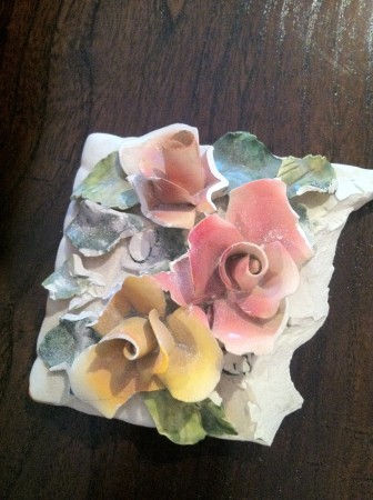 Top of candy dish