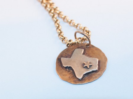Texas Star Pendant (Houston) - by Jean Megahan