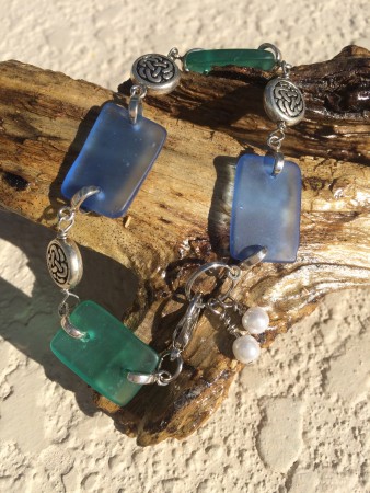 Beach Glass bracelet