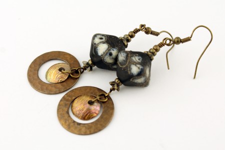 Lampwork earrings by Sheila Davis