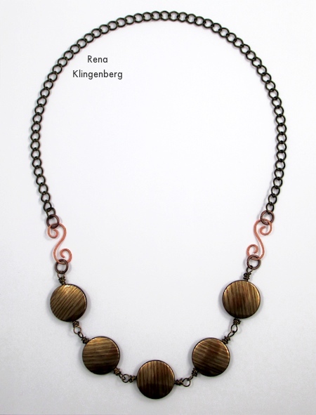 Interchangeable Jewelry - Connect a Choker and Bracelet to Make a Necklace - Tutorial by Rena Klingenberg