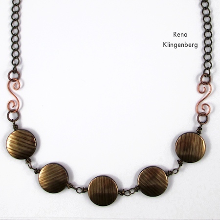 Interchangeable Jewelry - Connect a Choker and Bracelet to Make a Necklace - Tutorial by Rena Klingenberg