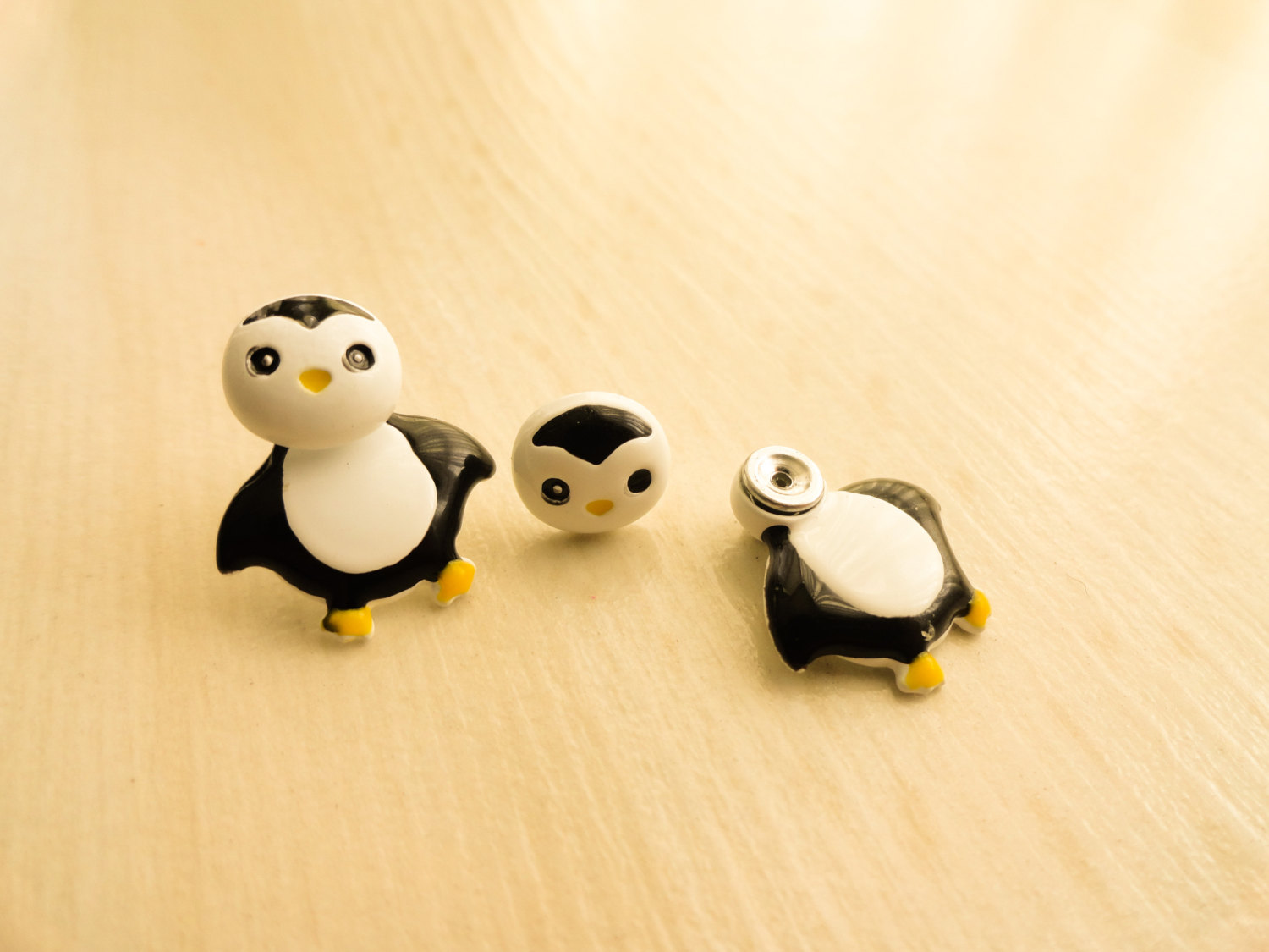 Penguin Earrings Jewelry Making Journal