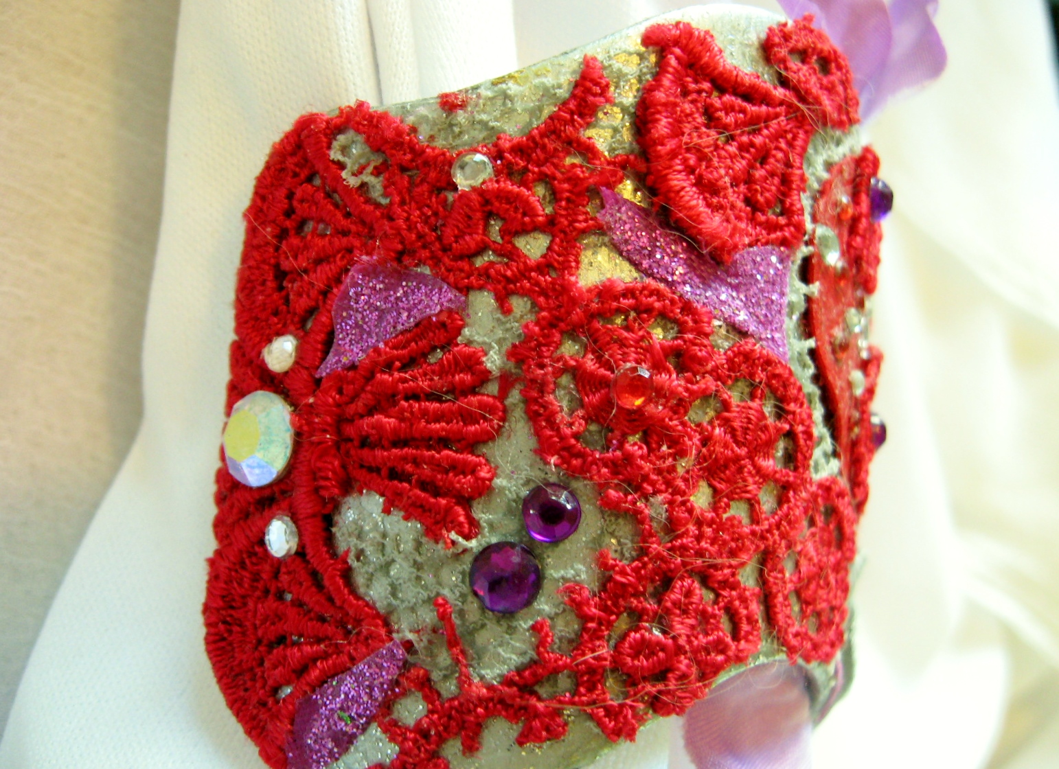 “Textures of Love” Potpourri Jewelry Set Jewelry Making Journal