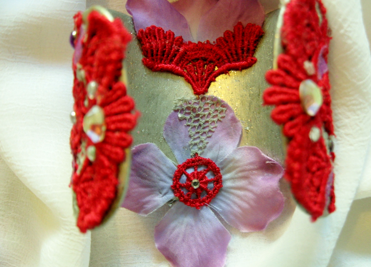 “Textures of Love” Potpourri Jewelry Set Jewelry Making Journal